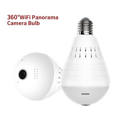 China Hot Selling 2MP Hidden Camera VR NIGHT VISION 360 Degree WiFi Security Surveillance Bulb Camera for sale