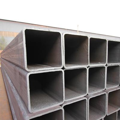 China High Strength Hollow Structure Pipe ERW EN S235JRH S235J0H Steel Pipe Square And Rectangular Tubes for sale