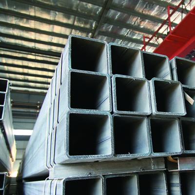 China Structure Pipe GB Q235B Tube Carbon Steel Square Cold Rolled Structure Pipes for sale