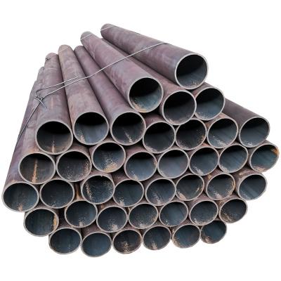 China Wholesale Gas Pipe Factory Price Good Transmission Line Round Hollow Welded Black Steel Pipe for sale