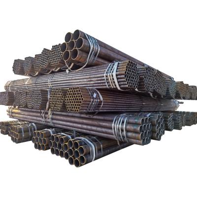 China Gas Pipe Factory Wholesale API 5L Gr.B ERW Hollow Carbon Weld High Quality Steel Pipes And Tubes for sale