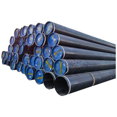 China Gas Pipe Precision Structure Gas Boiler Fluid Industrial Manufacturing Black Seamless Steel Pipe for sale