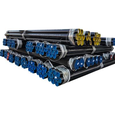 China Gas Pipe Round High Quality Steel Tubes Hot Rolled Seamless Steel Pipes ASTM A106-2006 for sale