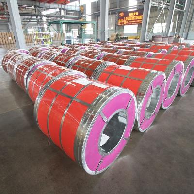 China Pipe Manufacturing Excellent Corrosion Resistance Building Appliances Coated To Color Prepainted Galvanized Steel Coil Custom Colors JIS 15-21 Days for sale