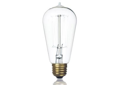 China Spiral Vintage Incandescent Light Bulbs , High Lumen Edison Tubular Light Bulb for sale