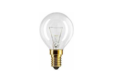 China Oven Dimmable Incandescent Light Bulbs , P45 Round 40 Watt Incandescent Bulb for sale