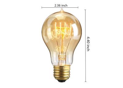 China Decorative Tungsten Light Bulb , 60w Antique Edison Light Bulbs 230 Lumens for sale