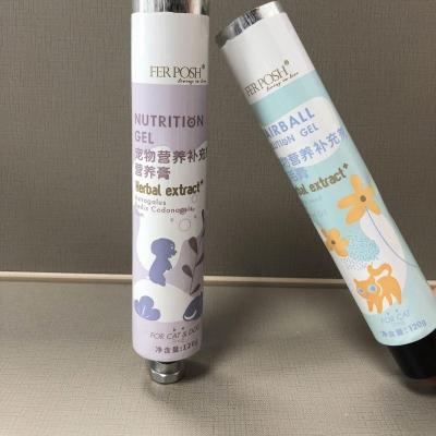 China 100Ml Recyclable And Eco-Friendly Aluminum Hand Cream Tubes Empty Cosmetic Toothpaste Paint Tube Aluminum Packaging for sale