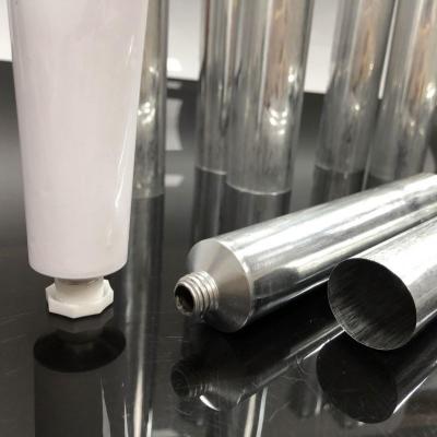 China Wholesale Printing Recyclable And Eco Friendly With Cap Cosmet Paper Custom Hand Foil For Tubes Cream Empty Aluminum Collapsible Metal Packaging Tube for sale