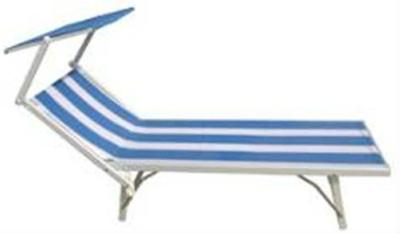 China Beach Chair Folding Beach Lounger, Sun Lounger With Umbrella for sale