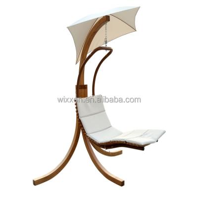 China Patio\Garden\Jhoola Solid Wood Swing Stand Helicopter Exterior KD Design for sale