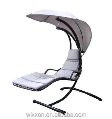 China Outdoor Luxury Metal Stand Cushion Furniture Helicopter Canopy Waterproof Balcony Swing Chair for sale