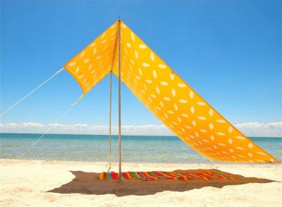 China Oxford Beach Sun Shade, Beach Shade With 3 Adjustable Positions for sale