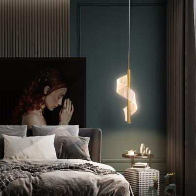 China Ultra-thin bedroom bedside chandelier led panel lights light guide plastic plate customization led acrylic lamp for sale