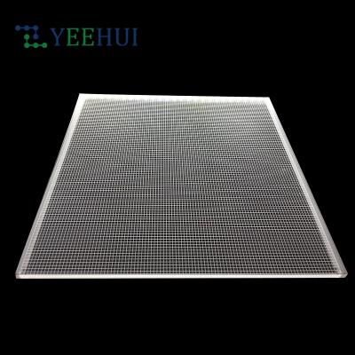 China Sign Factory Led 2-12mm Thickness V-Cut Light Box Lgp Light Guide Plate for sale