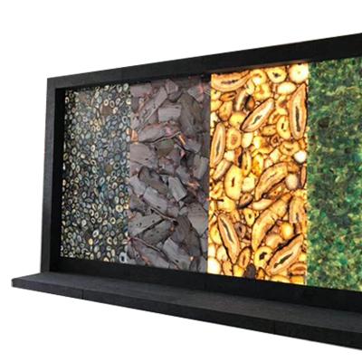 China Ultra-thin acrylic high uniformity single sided backlight light panel with 10mm thick for glowing marble for sale