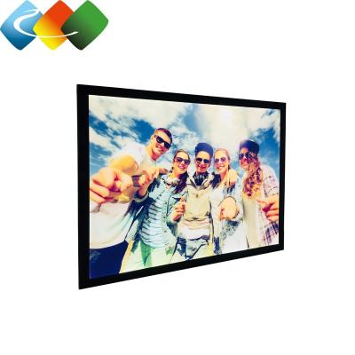 China Stations Led Aluminum Frameless Advertising Board Poster Light Display Lighting Slim Photo Frame Light Box for sale