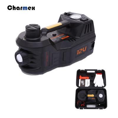 China 5 Ton Black Jack Hydraulic Car Jack Charmex Black Hydraulic Car Jack 5 Ton Hydraulic Bottle Jacks 12V Auto Hydraulic Car Jack for sale