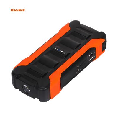 China Charmex car lithium jump starter portable multifunctional battery charger with fast USB 5V/2.4A 12V/10A L184 *W91 *H39 mm for sale