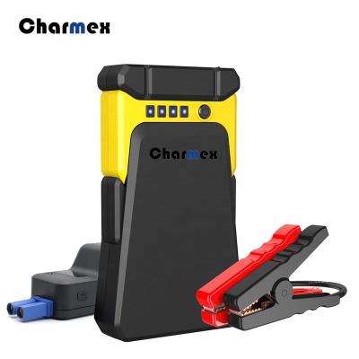 China Charmex Multifunctional Auto Portable Car Starter 12V Power Bank Emergency Tool Jump Start Car 12V Outdoor Rescue Jump Start for sale