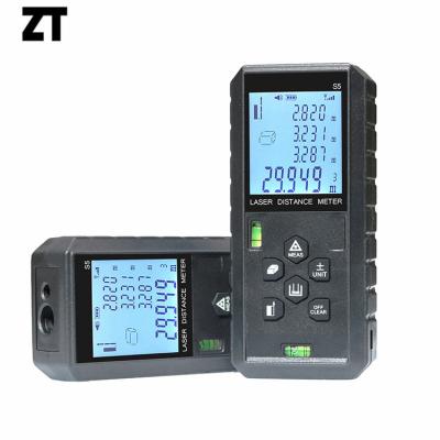 China Handheld Laser Distance Meter 40m Digital Laser Range Finder Area Volume Pythagorean Measurement for sale