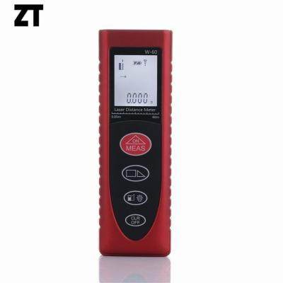 China Distance/Area/Volume/Mini Handheld Laser Distance Measurer 60m Pythagorean Range Finder High Precision Laser Meter for sale