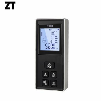 China Area OEM Digital 100m Range Finder Area Measuring Laser Distance Meter for sale