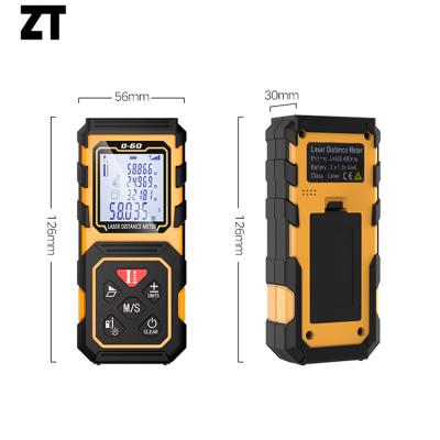 China Distance Large LCD Backlight Display Digital Laser Distance Meter Range Finder 100M Long Distance Measurement for sale