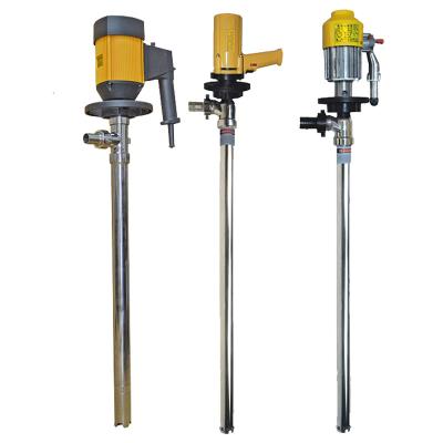 China Food and Beverage Industry Electric High Viscosity Drum Pump 44 Gallon Sanitary Drum Pump Drum Pump for sale