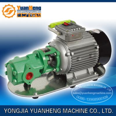 China For diesel fuel portable gear pump for waste oil transfer for sale