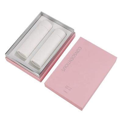 China Wholesalecustom Makeup Perfume Bottle Skin Care Paper Lid And Base Box Recycled High Quality Cosmetics for sale