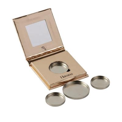 China New Arrival Waterproof Cosmetic Packaging 26mm Single Pan Makeup Eyeshadow Magnetic Eyeshadow Palette for sale