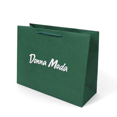 China 2021 Recycled Custom Paper Bag Package Logo Printing Luxury Shopping Tote Materials New Arrival Kraft Paper Bag For Clothing Boutique Cosmetic Gift for sale