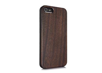 China Real Wood and PC iPhone 5 Wooden Back Phone Case Eco friendly and Anti Radiation for sale