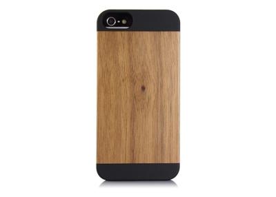 China Customized iPhone 5 / 5S Wooden Back Case , Rugged Mobile Cell Phone Back Covers for sale