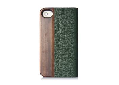 China Shock Resistant Wooden Mobile Phone Protection Case Apple Iphone Iphone4 / 4S Flip Cases for sale