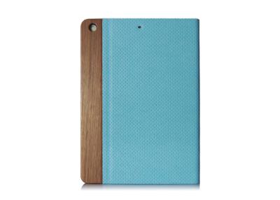 China Handmade Blue Ipad Mini Leather Folio Case Luxury Tablet PC Cover Waterproof for sale