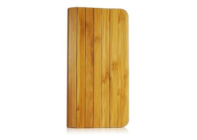 China Handmade Slim Bamboo Iphone 6 Phone Cases Folio Cellular Phone Cases With Stand for sale