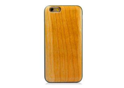 China Dustpro.0of 4.7Inch / 5.5Inch Phone Cases Natural Cherry Wood With TPU PC Iphone for sale