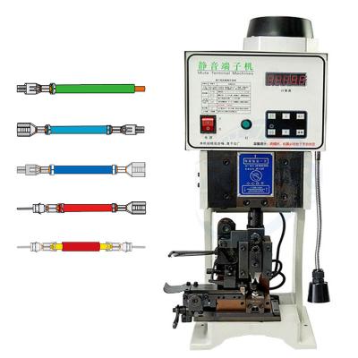 China TU-N02 Semi-automatic Cable Coil Terminal Crimping Crimping Machine for sale