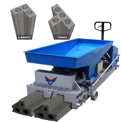 China Automatic Precast concrete extrusion machine for making wall jointing connection components for sale