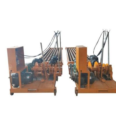 China Easy Operation prestressing concrete hollow core floor slab molding machine for sale