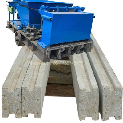 China Easy Operation Precast Concrete H columns Machine for making concrete boundary wall for sale