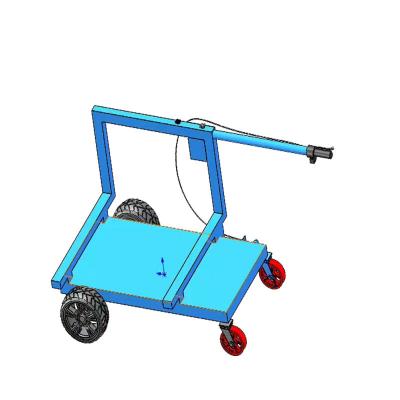 China Building Material Shops Electric wall Panel Handler cart for lightweight wall panels installation and construction for sale