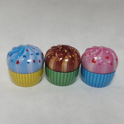 China Recyclable Cookie Tin Cake Shape Packing Tin for sale