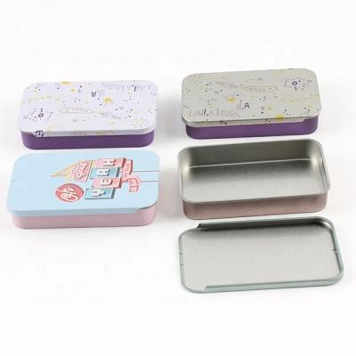 China Good Quality Food Grade Custom Tin Box Mint Tin Packing Slide for sale