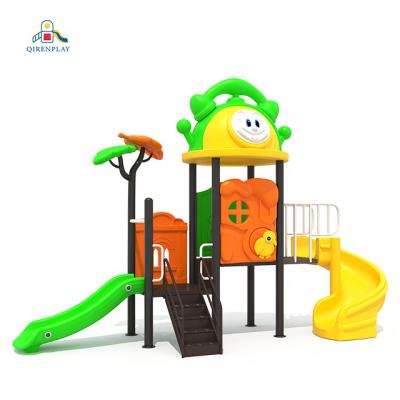 China latest design 3-12years amusement park equipments slide outdoor play equipment for kids plastic slide kids playground for sale