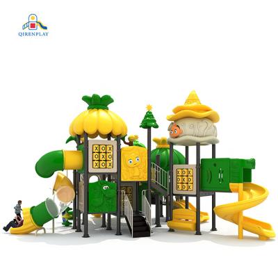 China high quality 3-12years kids playground for preschool kids entertainment equipment slides outdoor plastic playground for sale