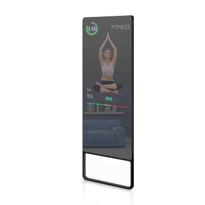 China Home Touchable LCD Display Illuminated Smart Fit Mirror, Mirror Exercise Workout Smart Mirror for sale