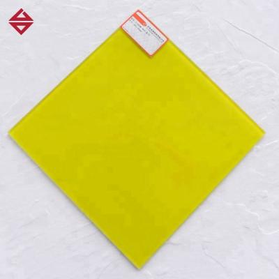 China Anti-Glare/Security CONSTRUCTION/Durable FACADE DECORATION SPOILED POLYCHROME CERAMIC GLAZED GLASS BLOCK PRICE for sale